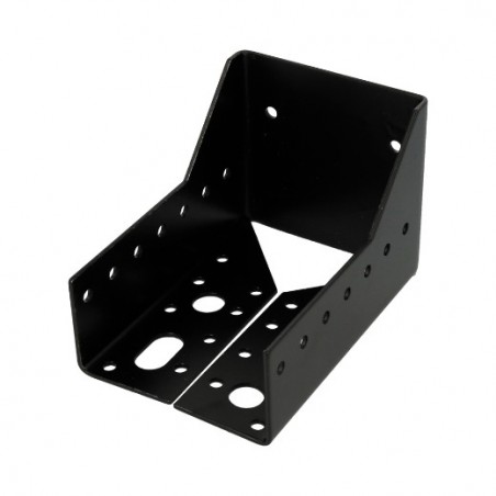 AMIG 15242  
 Soporte para viga 354  
 80 x 82 x 122 x 2 mm  
 Acero  
 Negro