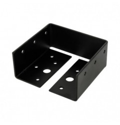 AMIG 15243  
 Soporte para viga 354  
 90 x 42 x 88 x 2 mm  
 Acero  
 Negro