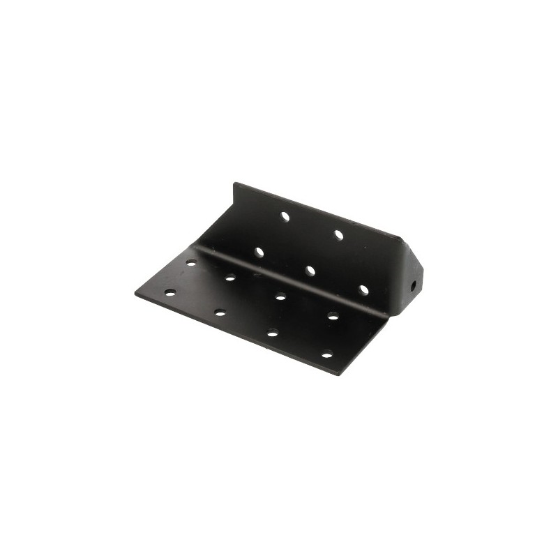 AMIG 15244  
 Soporte para viga 355  
 100 x 40 x 63 x 2 mm  
 Acero  
 Negro - Izquierda