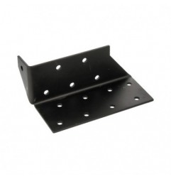 AMIG 15245  
 Soporte para viga 355  
 100 x 40 x 63 x 2 mm  
 Acero  
 Negro - Derecha