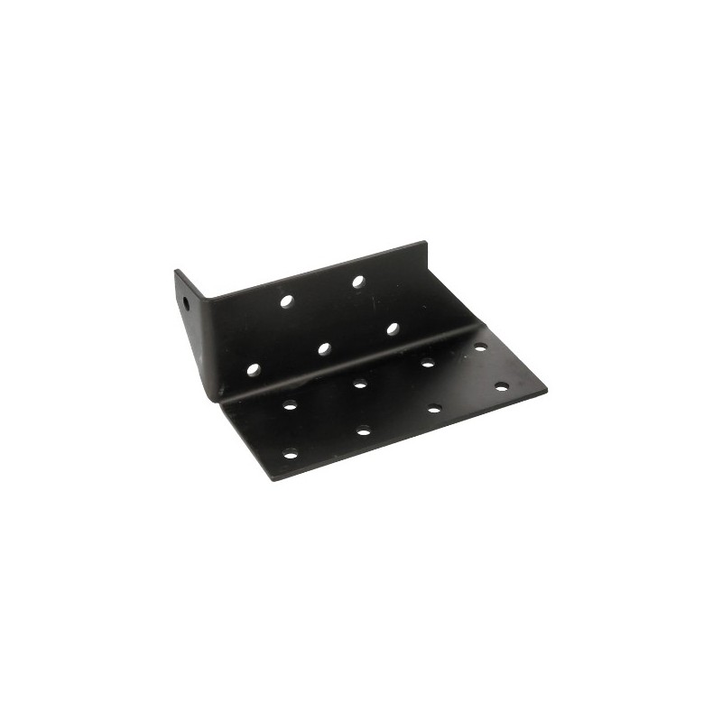 AMIG 15245  
 Soporte para viga 355  
 100 x 40 x 63 x 2 mm  
 Acero  
 Negro - Derecha