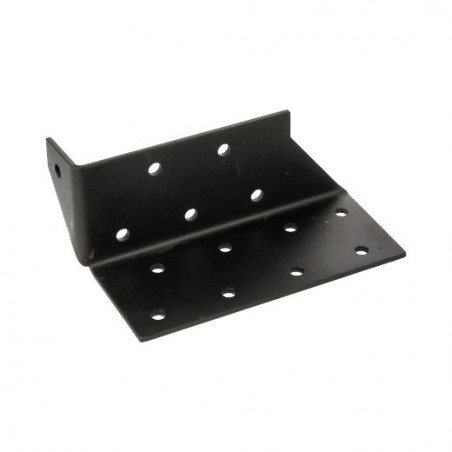 AMIG 15245  
 Soporte para viga 355  
 100 x 40 x 63 x 2 mm  
 Acero  
 Negro - Derecha