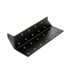 AMIG 15247  
 Soporte para viga 355  
 150 x 40 x 63 x 2 mm  
 Acero  
 Negro - Derecha