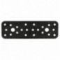 AMIG 15249  
 Placa 500  
 160 x 50 x 2,2 mm  
 Acero  
 Negro