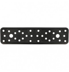 AMIG 15250  
 Placa 500  
 200 x 50 x 2,2 mm  
 Acero  
 Negro