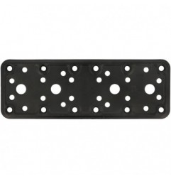 AMIG 15252  
 Placa 501  
 185 x 65 x 2,2 mm  
 Acero  
 Negro
