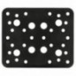 AMIG 15256  
 Placa 504  
 120 x 100 x 2,2 mm  
 Acero  
 Negro