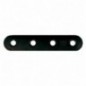 AMIG 15259  
 Placa 505  
 100 x 20 x 2,5 mm  
 Acero  
 Negro