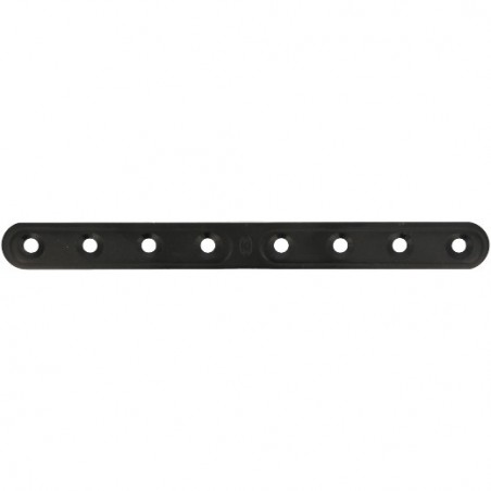 AMIG 15260  
 Placa 505  
 206 x 20 x 2,5 mm  
 Acero  
 Negro