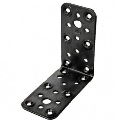AMIG 15262  
 Ángulo 300  
 100 x 50 x 2,2 mm  
 Acero  
 Negro