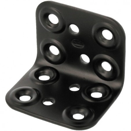 AMIG 15263  
 Ángulo 300  
 40 x 50 x 2,2 mm  
 Acero  
 Negro
