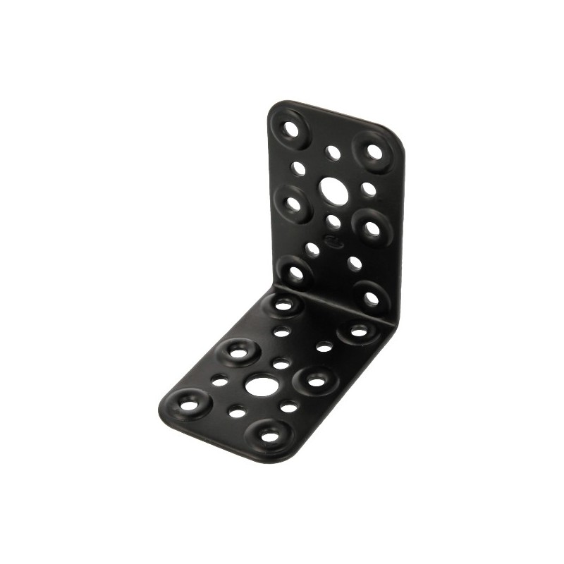 AMIG 15265  
 Ángulo 300  
 80 x 50 x 2,2 mm  
 Acero  
 Negro