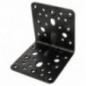 AMIG 15268  
 Ángulo 303  
 103 x 100 x 3 mm  
 Acero  
 Negro