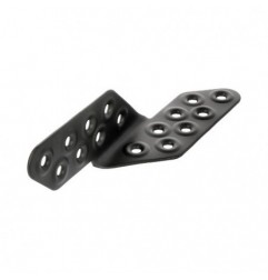 AMIG 15273  
 Ángulo 305  
 170 x 35 x 2,2 mm  
 Acero  
 Negro - Izquierda