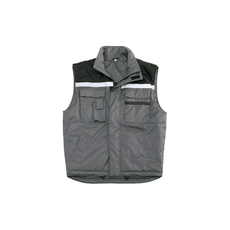 AMIG 15355  
 Chaleco 17306  
 XXL  
 Pongee-PVC  
 Gris