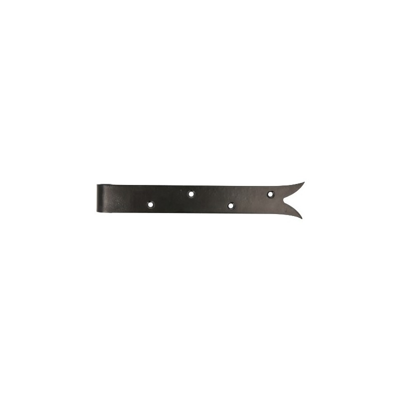 AMIG 15403  
 Gozne gótico 7040  
 400 x 35 x 4 mm  
 Acero  
 Negro