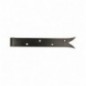 AMIG 15403  
 Gozne gótico 7040  
 400 x 35 x 4 mm  
 Acero  
 Negro