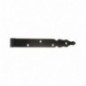 AMIG 15412  
 Gozne gótico 7030  
 250 x 35 x 4 mm  
 Acero  
 Negro