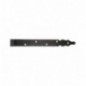 AMIG 15415  
 Gozne gótico 7030  
 400 x 35 x 4 mm  
 Acero  
 Negro