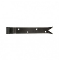 AMIG 15430  
 Gozne gótico 7000  
 250 x 35 x 4 mm  
 Acero  
 Negro