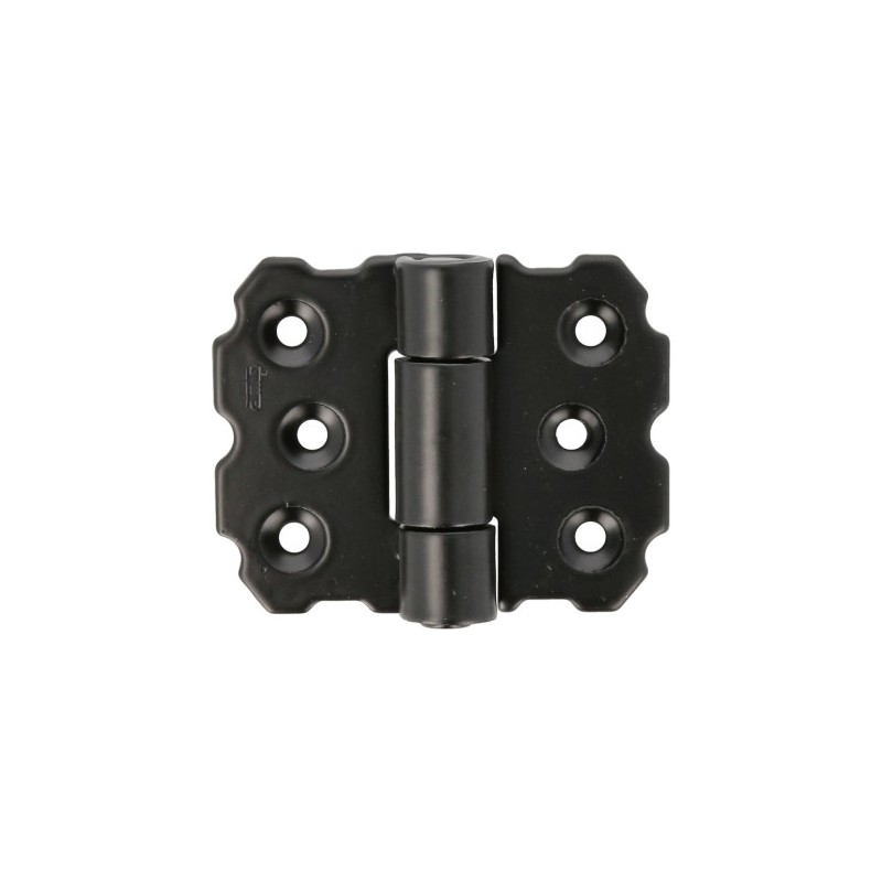 AMIG 15441  
 Bisagra 9000  
 55 x 70 mm  
 Acero  
 Negro