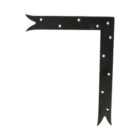 AMIG 15444  
 Escuadra gótica 8500  
 300 x 240 mm  
 Acero  
 Negro - Izquierda