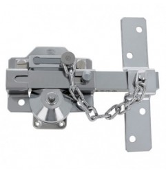 AMIG 15447  
 Cerrojo de seguridad 1C  
 88 x 153 mm  
 Acero  
 Cromado brillo