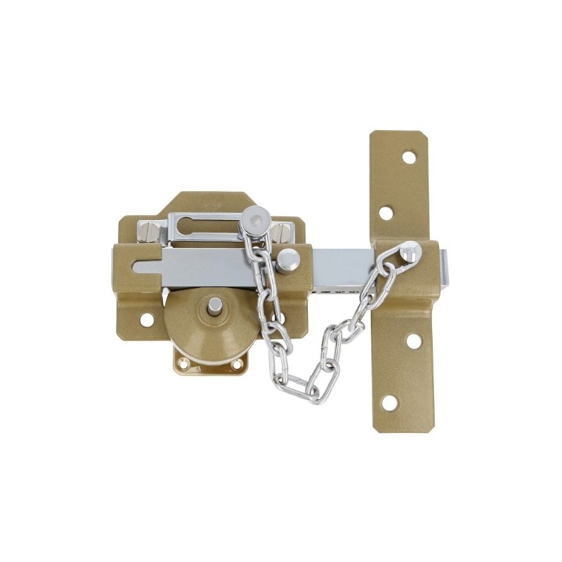 AMIG 15451  
 Cerrojo de seguridad 1C  
 105 x 170 mm  
 Acero  
 Martelé