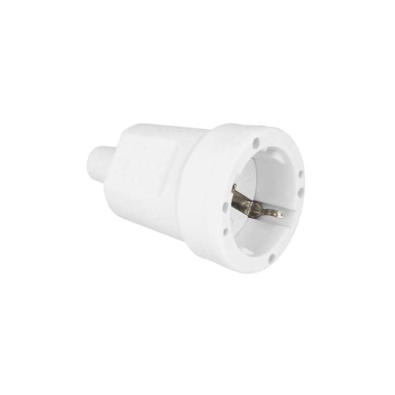 AMIG 15553  
 Base aérea schuko 3243  
 80 x 53 mm  
 Polipropileno  
 Blanco