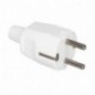 AMIG 15556  
 Clavija schuko 3273  
 75 x 32 mm  
 Polipropileno  
 Blanco