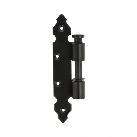 AMIG 15695  
 Media bisagra 9120  
 200 mm  
 Acero  
 Negro