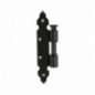 AMIG 15695  
 Media bisagra 9120  
 200 mm  
 Acero  
 Negro