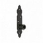 AMIG 15697  
 Pernio regulable 8060  
 170 x 35 x 4 mm  
 Acero  
 Negro
