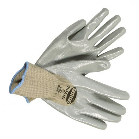 AMIG 15864  
 Guantes nitrilo 15305  
 8  
 Nitrilo  
 Gris
