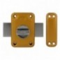 AMIG 15880  
 Cerradura sobreponer 80  
 96 x 66 mm  
 Acero  
 Esmaltado oro