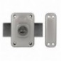 AMIG 15883  
 Cerradura sobreponer 81  
 96 x 66 mm  
 Acero  
 Esmaltado plata