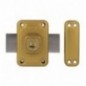 AMIG 15888  
 Cerradura sobreponer 81  
 96 x 66 mm  
 Acero  
 Esmaltado oro