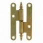 AMIG 1589  
 Pernio 408  
 95 x 52 x 2 mm  
 Acero  
 Lacado dorado - Derecha