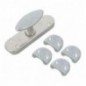 AMIG 159  
 Falleba 8  
 118 x 32 mm  
 Acero  
 Zincado