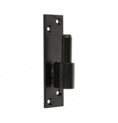 AMIG 15907  
 Pernio simple 8000  
 130 x 25 x 4 mm  
 Acero  
 Negro