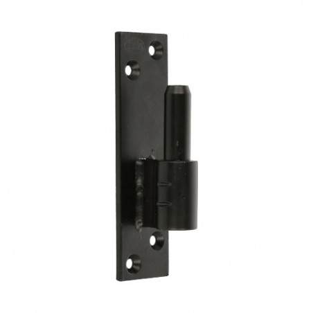 AMIG 15907  
 Pernio simple 8000  
 130 x 25 x 4 mm  
 Acero  
 Negro