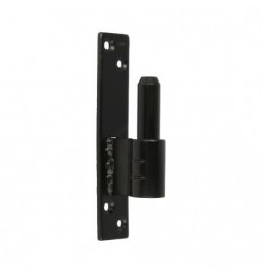 AMIG 15908  
 Pernio simple 8000  
 130 x 25 x 4 mm  
 Acero  
 Negro