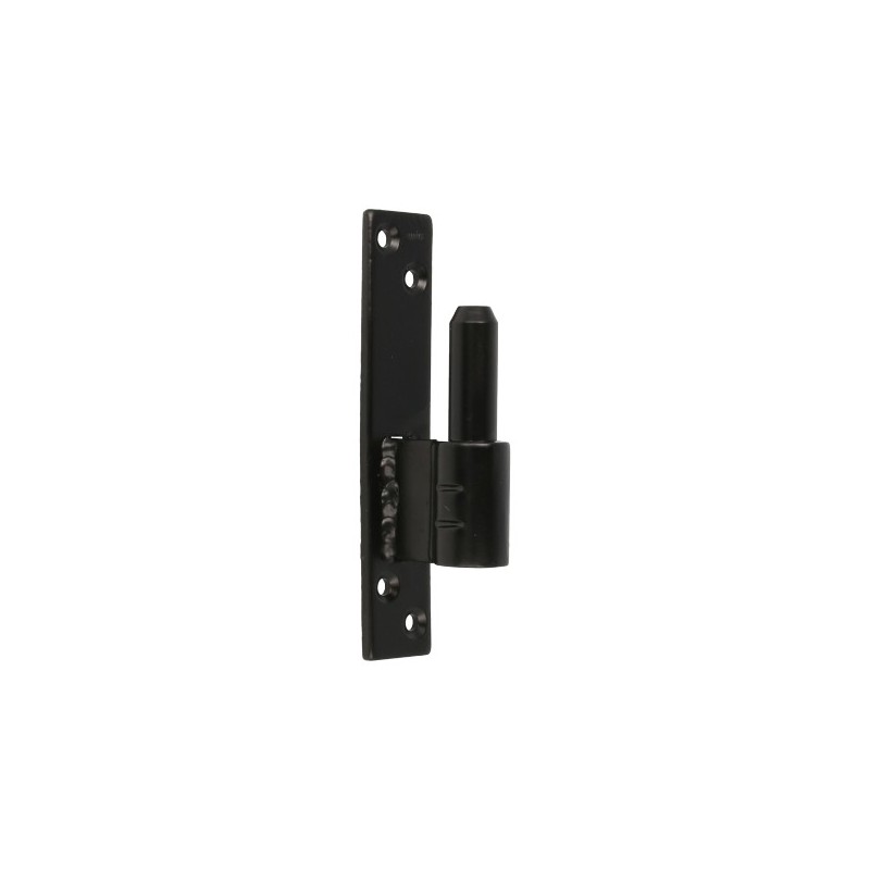 AMIG 15908  
 Pernio simple 8000  
 130 x 25 x 4 mm  
 Acero  
 Negro