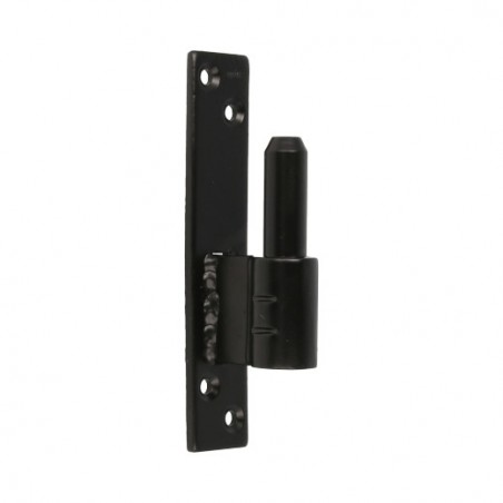 AMIG 15908  
 Pernio simple 8000  
 130 x 25 x 4 mm  
 Acero  
 Negro