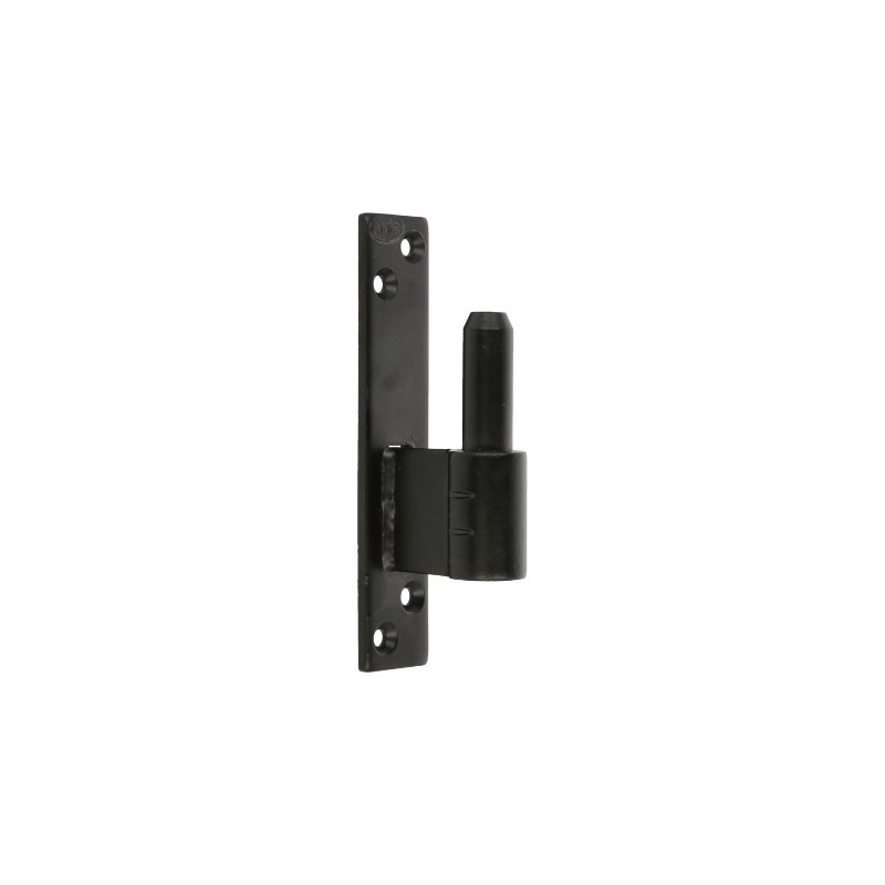AMIG 15909  
 Pernio simple 8000  
 130 x 25 x 4 mm  
 Acero  
 Negro