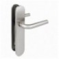 AMIG 15924  
 Manilla con placa 4PX  
 230 x 45 mm  
 Acero inoxidable 18/8  
 Mate