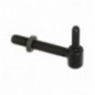 AMIG 15937  
 Pernio regulable 2991  
 140 x 24 x 80 mm  
 Acero  
 Negro - Derecha