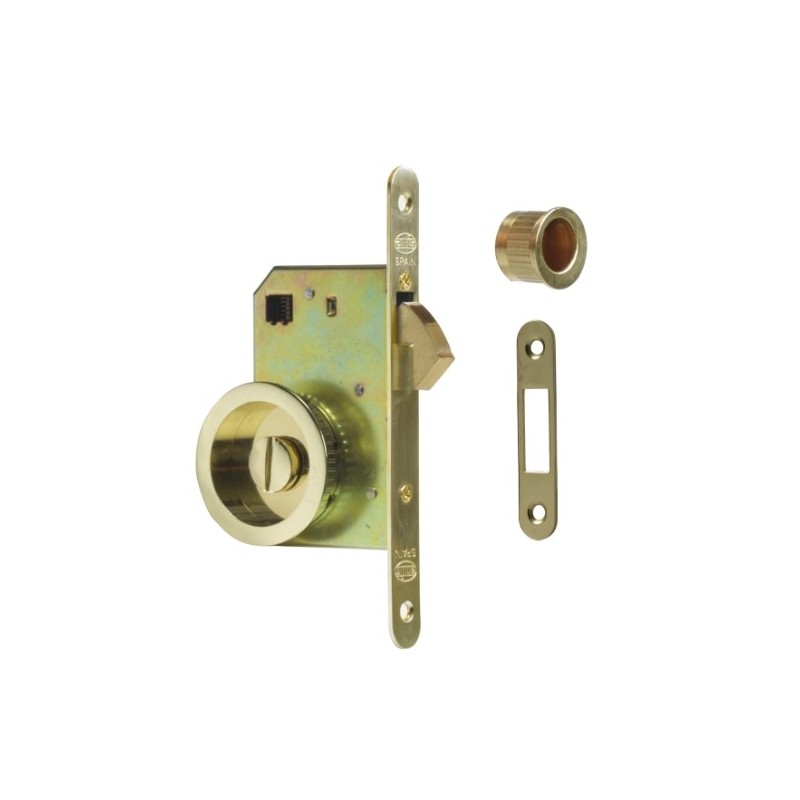 AMIG 16174  
 Cerradura kit 611  
 50 mm  
 Acero  
 Latonado barnizado