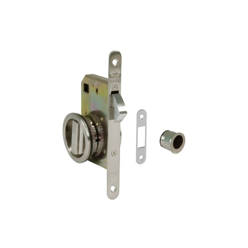 AMIG 16175  
 Cerradura kit 611  
 50 mm  
 Acero  
 Cromado mate