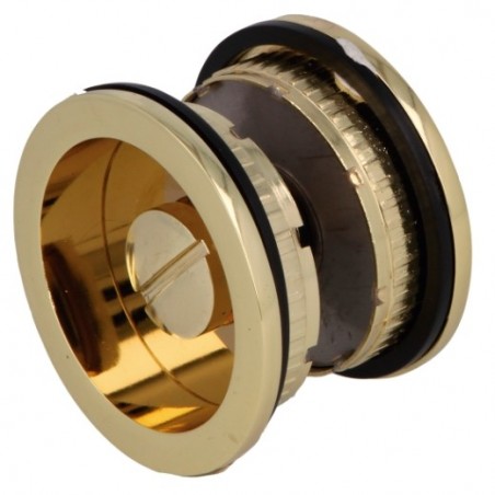 AMIG 16176  
 Muletilla 1611  
 Ø58 mm  
 Zamak  
 Latonado barnizado